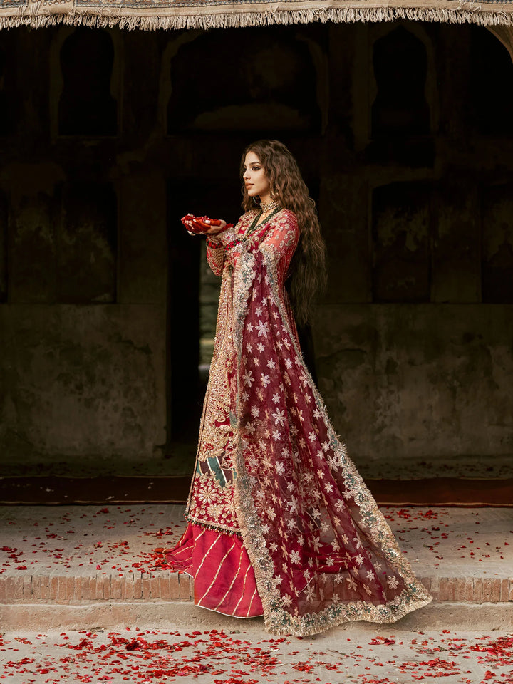 Maryam Hussain | Gulaab Wedding Formals 24 | Ishq - Hoorain Designer Wear - Pakistani Ladies Branded Stitched Clothes in United Kingdom, United states, CA and Australia