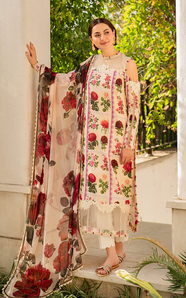 Asifa and Nabeel | Meraki Summer Vol 2 | Gulabo MK-09 - Hoorain Designer Wear - Pakistani Designer Clothes for women, in United Kingdom, United states, CA and Australia