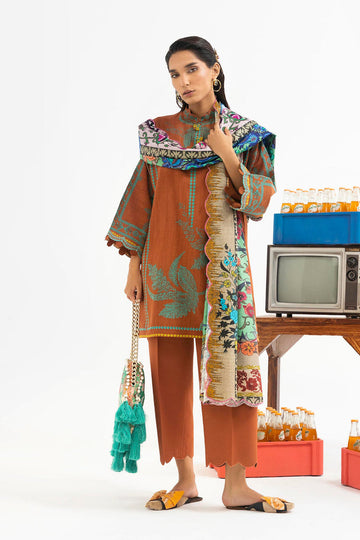 Sana Safinaz | Mahay Winter 25 | H255-005B-3CQ