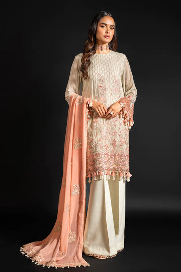 Alkaram | Heavy Formals 24 | HF-06-24-Cream - Pakistani Clothes for women, in United Kingdom and United States