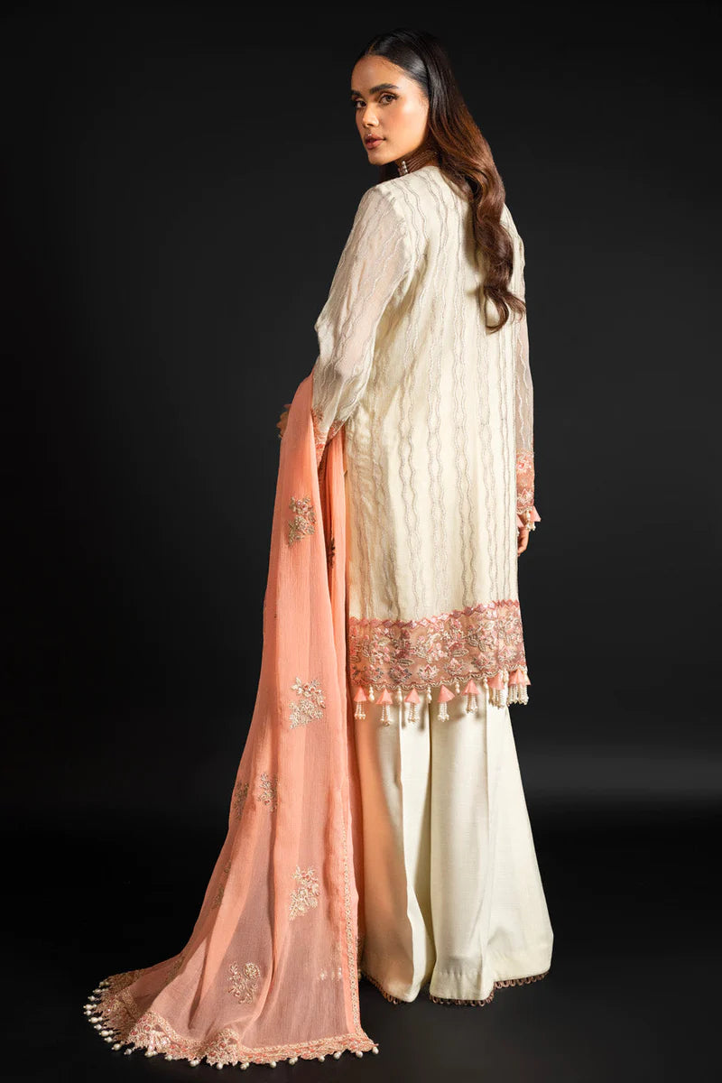 Alkaram | Heavy Formals 24 | HF-06-24-Cream - Pakistani Clothes for women, in United Kingdom and United States