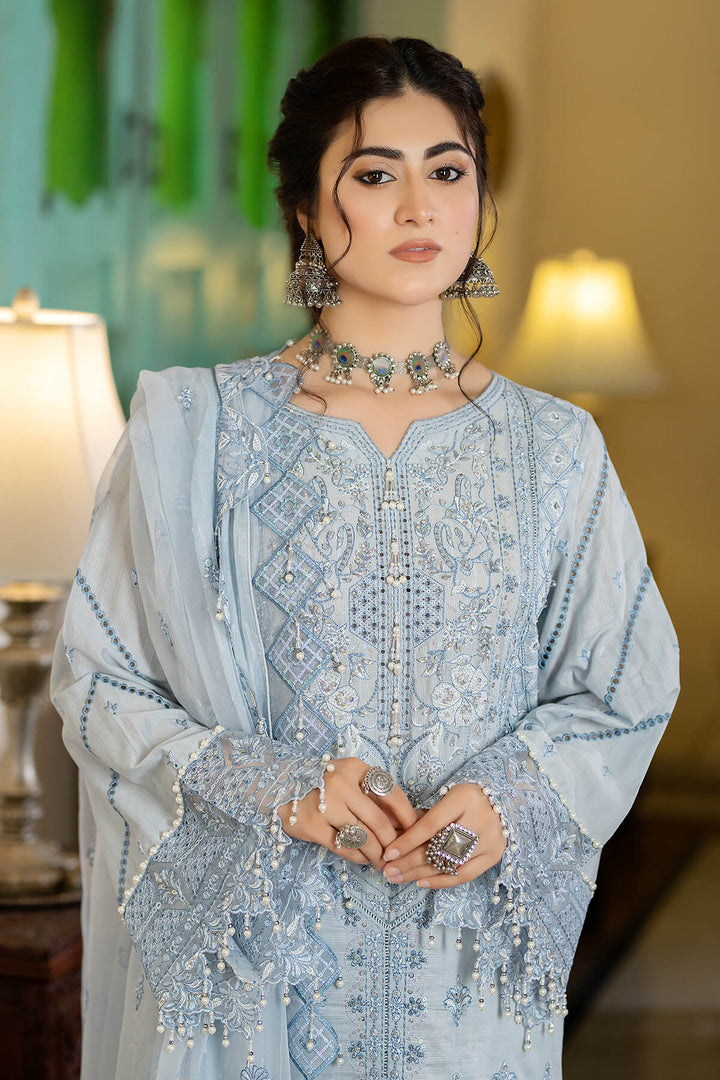 Raeesa Premium | Kimora Lawn Collection | Kimora | HL-11 Koyel - Pakistani Clothes for women, in United Kingdom and United States