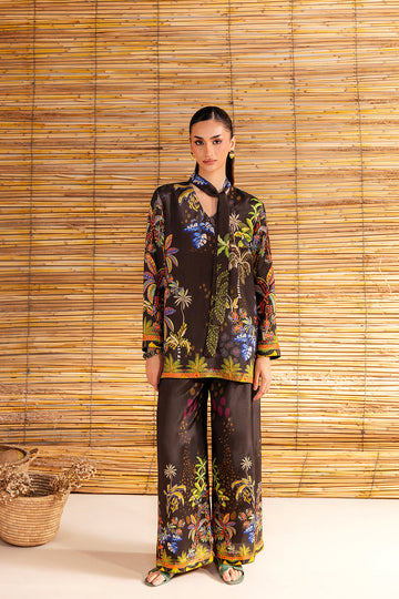 Saira Rizwan | Silk Coords 25 | COCONUT CRUSH - SRSP-25-02