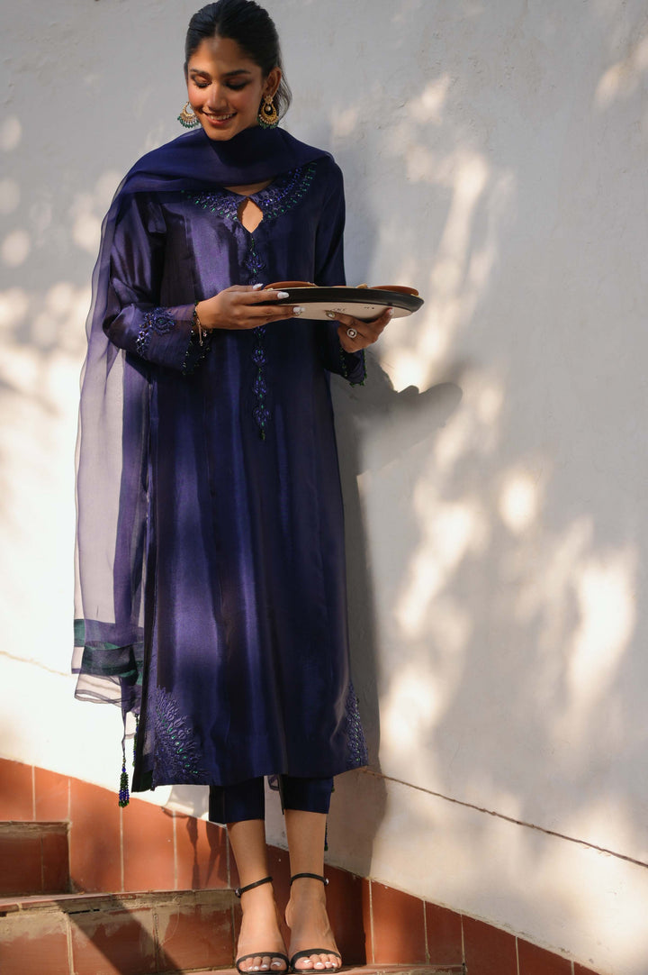 Hue Pret | Zard Collection | JHEEL - Hoorain Designer Wear - Pakistani Ladies Branded Stitched Clothes in United Kingdom, United states, CA and Australia