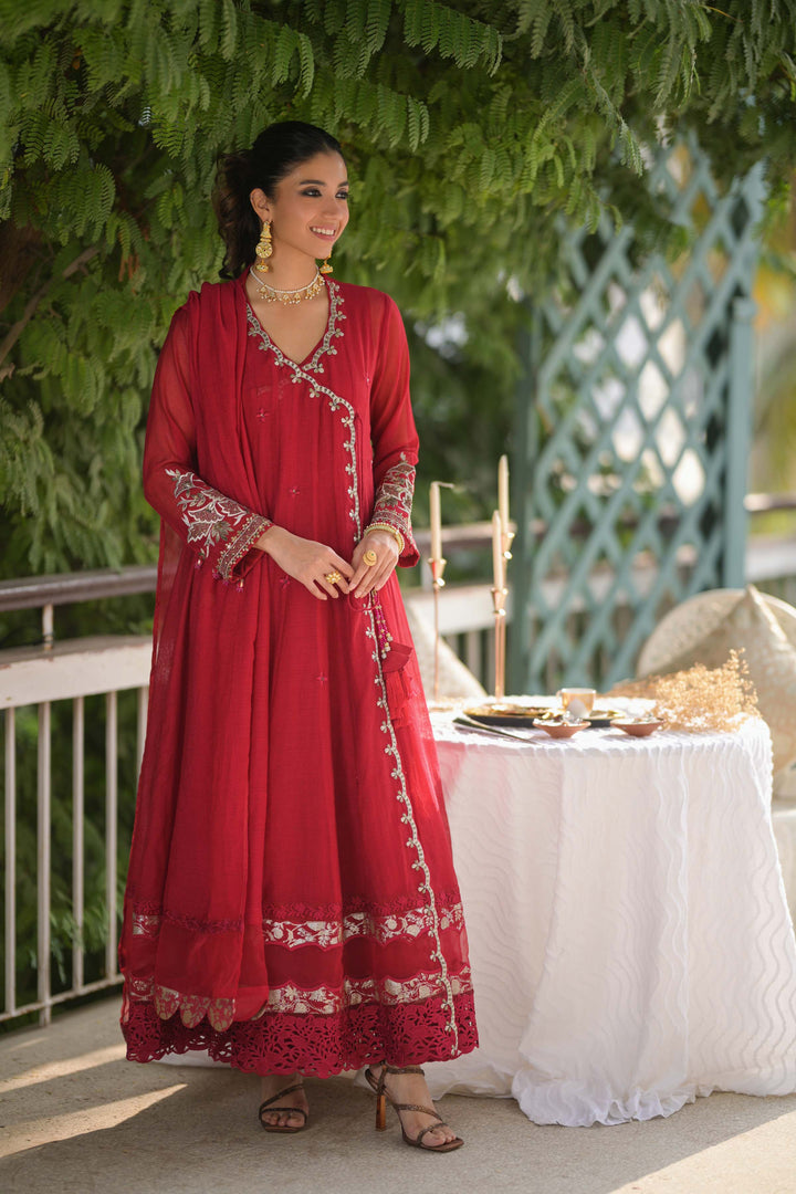 Hue Pret | Zard Collection | MEENA - Hoorain Designer Wear - Pakistani Designer Clothes for women, in United Kingdom, United states, CA and Australia