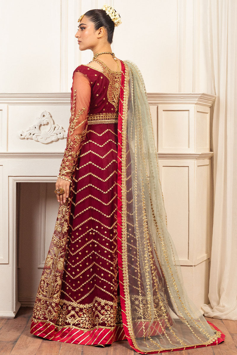 Mushq | Hemline Aura Debut Wedding Formals | SCARLET