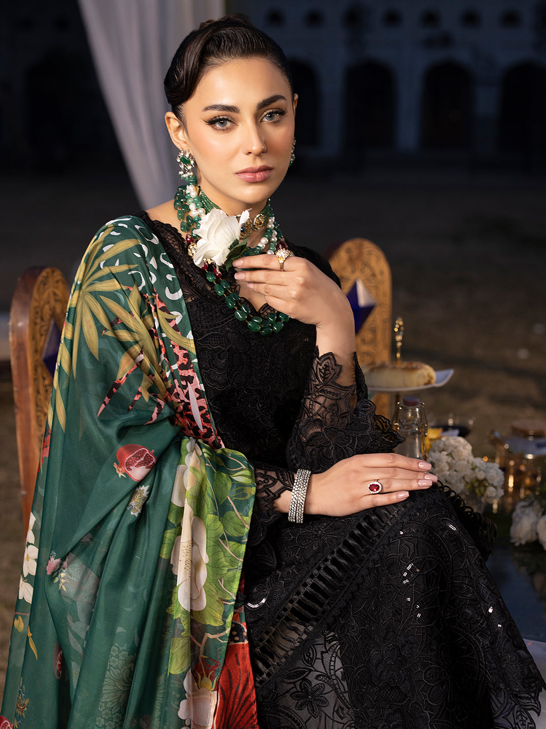 Mahnur | Mahrukh Luxury Lawn 24 | HEMAYAL - Pakistani Clothes for women, in United Kingdom and United States