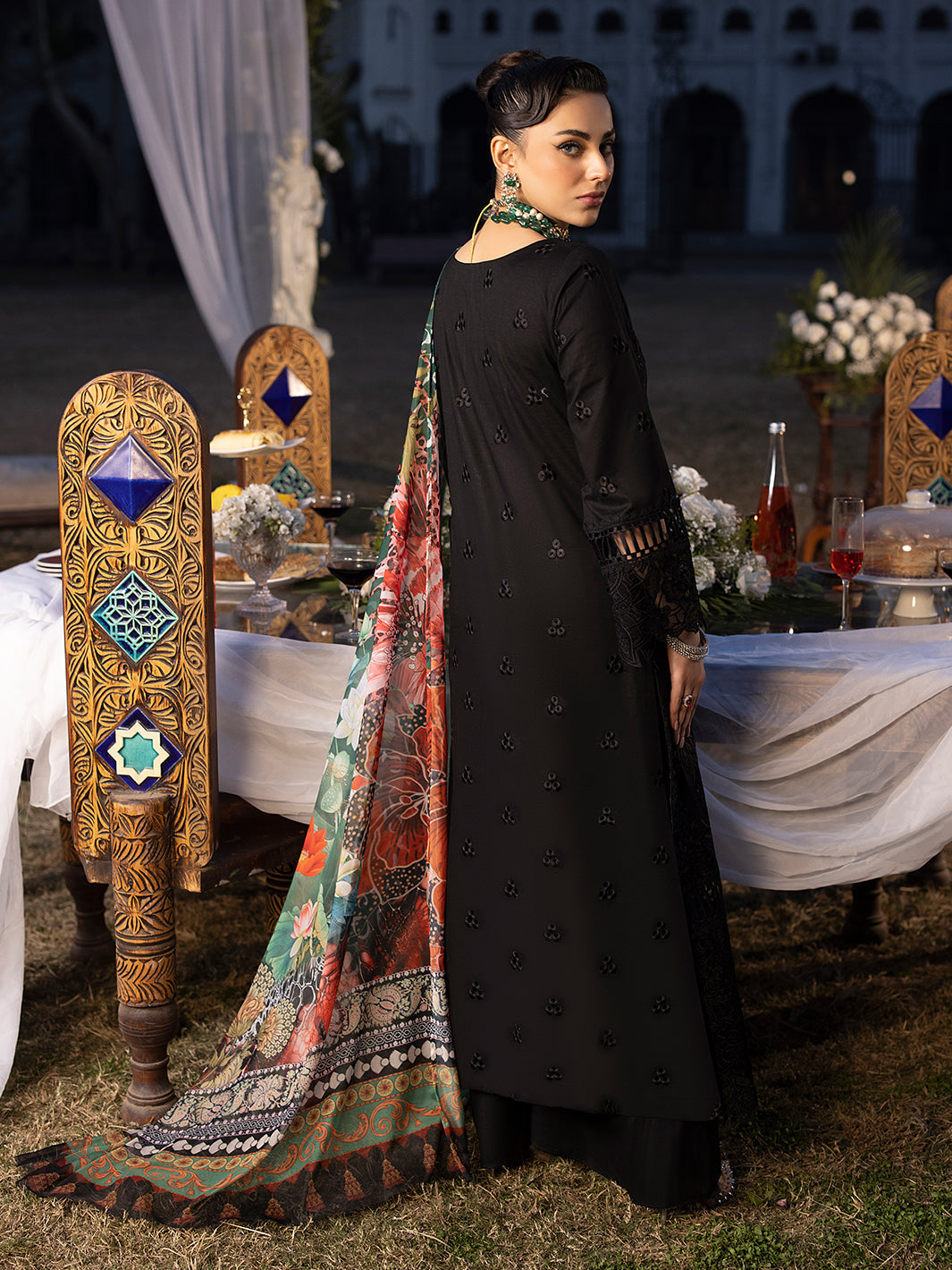 Mahnur | Mahrukh Luxury Lawn 24 | HEMAYAL - Pakistani Clothes for women, in United Kingdom and United States