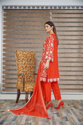 Hoorain Basics | Slub Winter 23 | HB-RED - Pakistani Clothes for women, in United Kingdom and United States