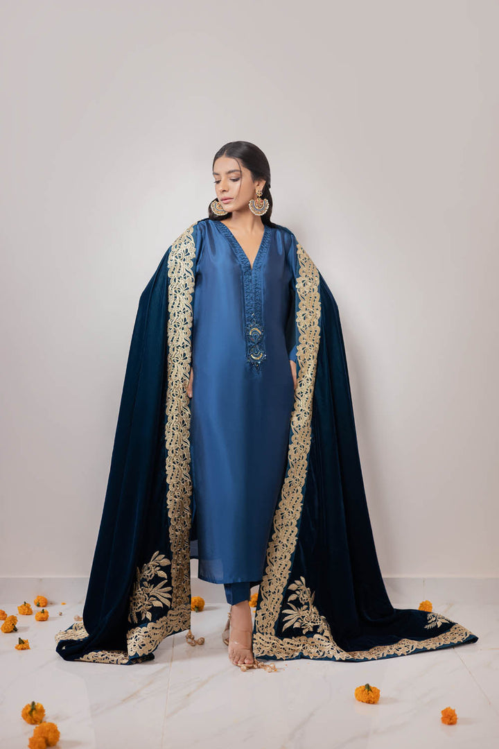 Hue Pret | Zara Suno Collection | VASL - Hoorain Designer Wear - Pakistani Ladies Branded Stitched Clothes in United Kingdom, United states, CA and Australia