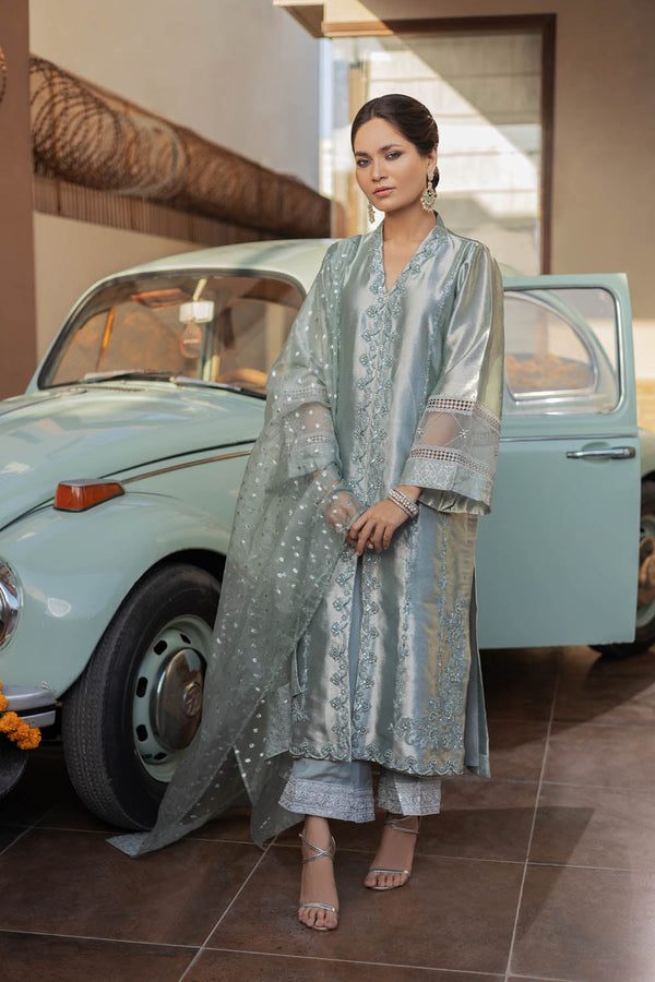 Hue Pret | Zara Suno Collection | SARGHAM - Hoorain Designer Wear - Pakistani Ladies Branded Stitched Clothes in United Kingdom, United states, CA and Australia