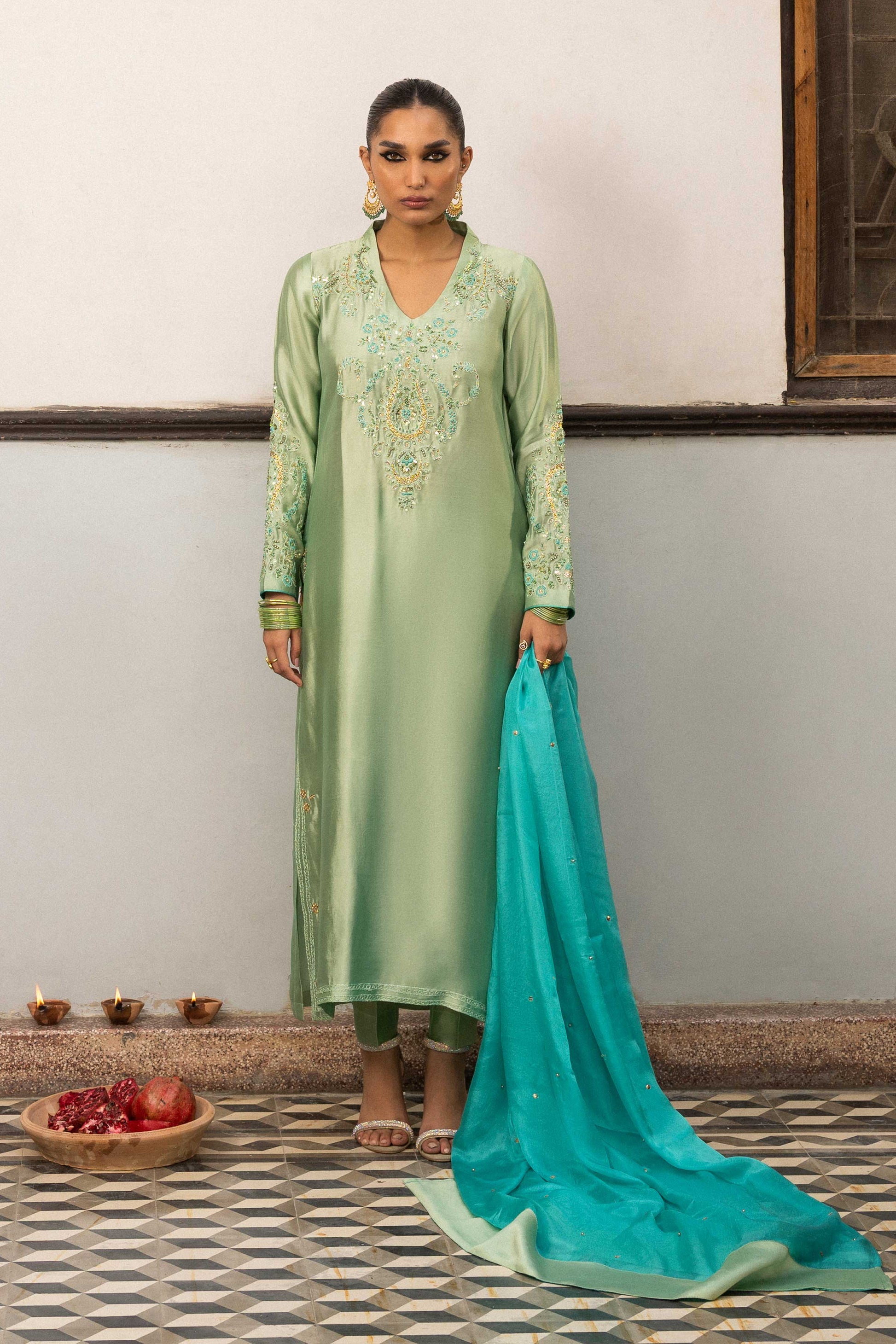 Hue Pret | Arth Festive Collection | IMAAN - Pakistani Clothes for women, in United Kingdom and United States