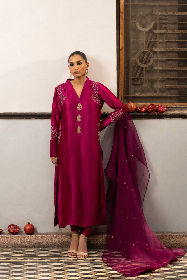 Hue Pret | Arth Festive Collection | ANOOSH - Hoorain Designer Wear - Pakistani Ladies Branded Stitched Clothes in United Kingdom, United states, CA and Australia