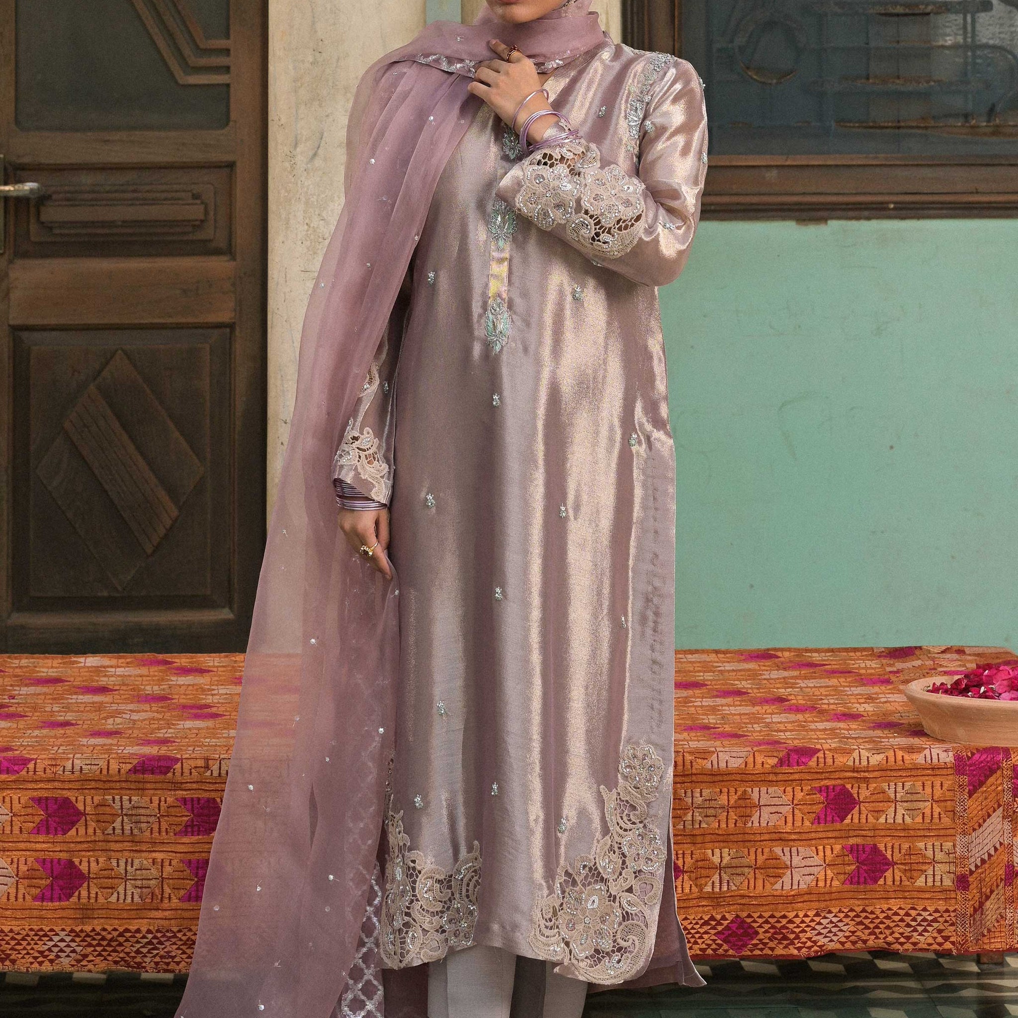 Hue Pret | Arth Festive Collection | ZEENAT - Pakistani Clothes for women, in United Kingdom and United States