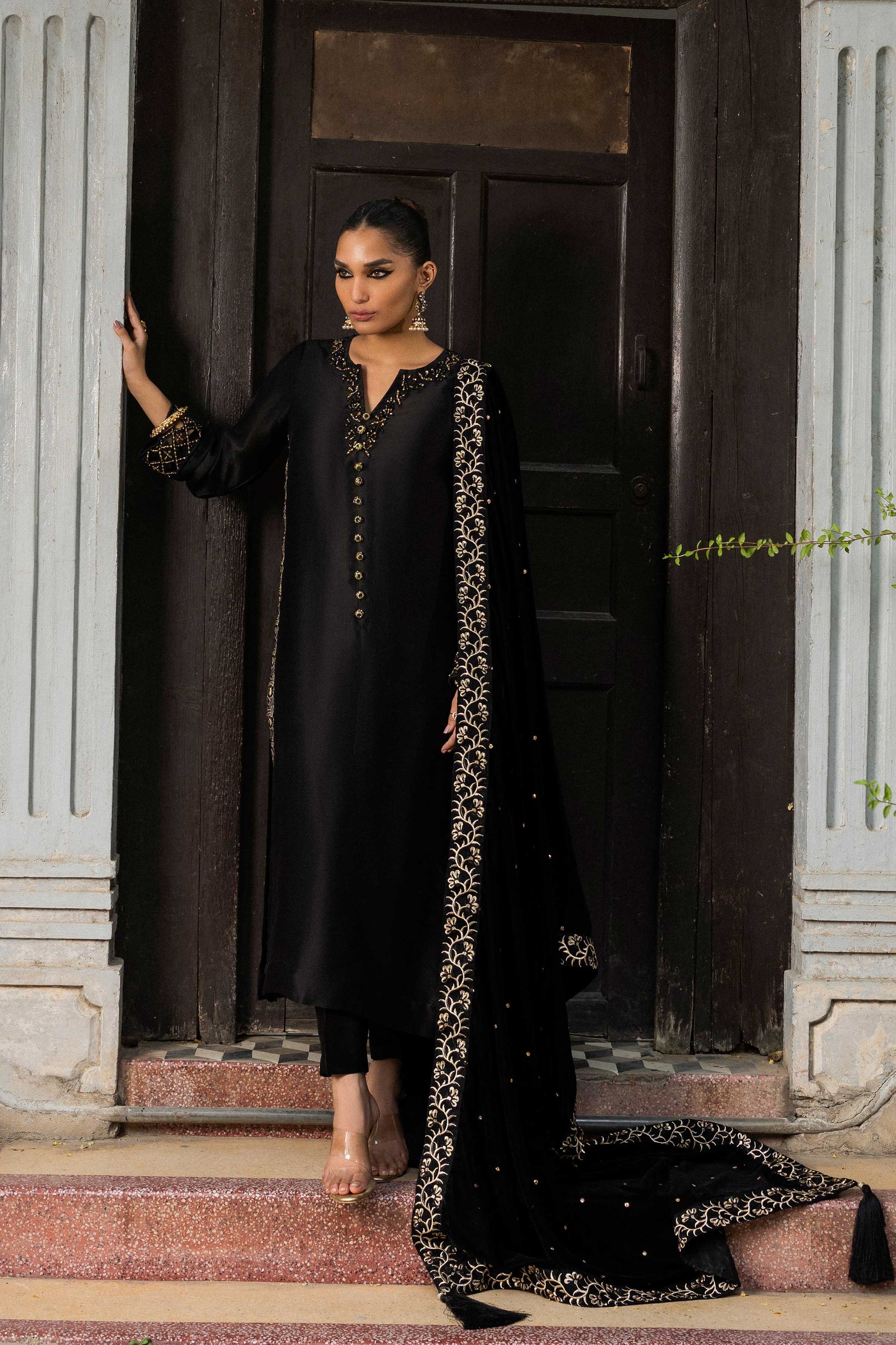 Hue Pret | Arth Festive Collection | MEERAS - Pakistani Clothes for women, in United Kingdom and United States