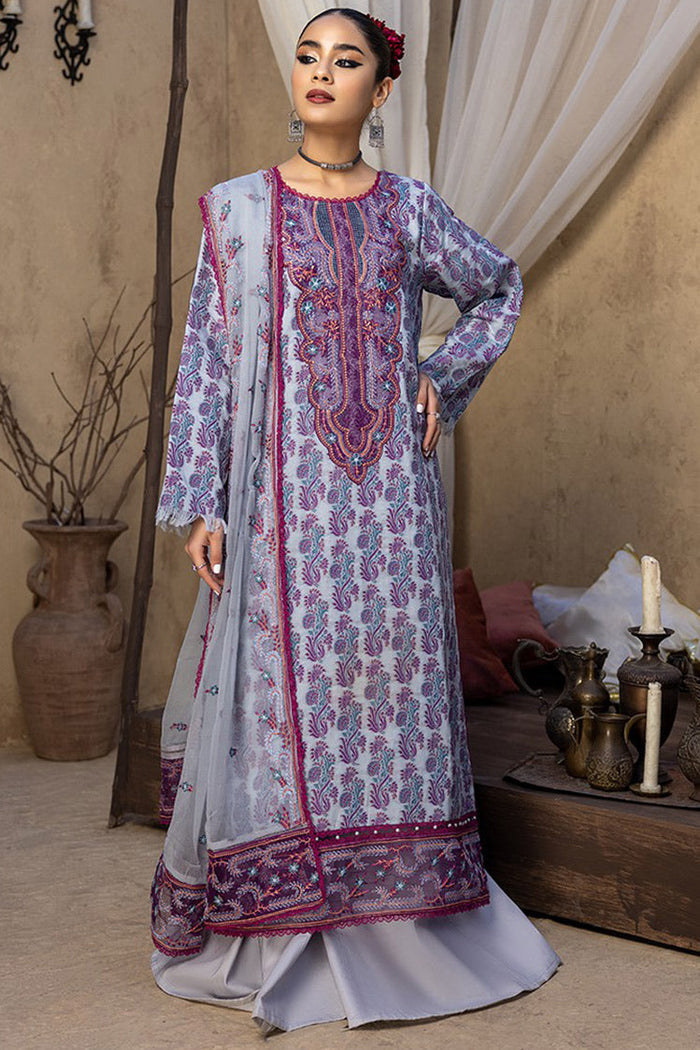 Humdum | Ishq Embroidered Collection | IS-03 - Pakistani Clothes for women, in United Kingdom and United States