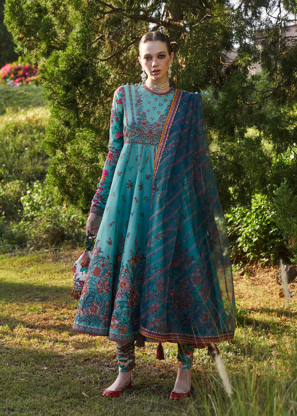 Hussain Rehar | Zaiba-Eid Lawn Collection’24 | Jheel - Hoorain Designer Wear - Pakistani Ladies Branded Stitched Clothes in United Kingdom, United states, CA and Australia
