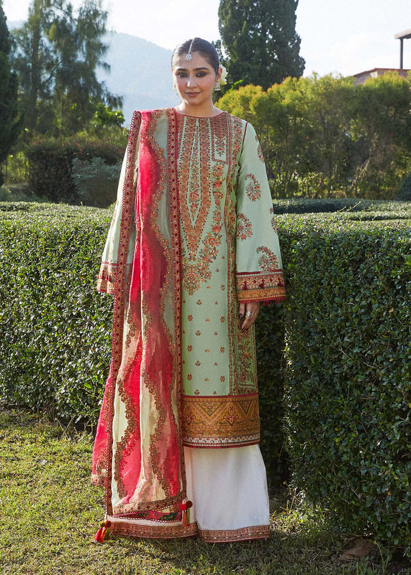 Hussain Rehar | Zaiba-Eid Lawn Collection’24 | Gul Bahar - Hoorain Designer Wear - Pakistani Ladies Branded Stitched Clothes in United Kingdom, United states, CA and Australia