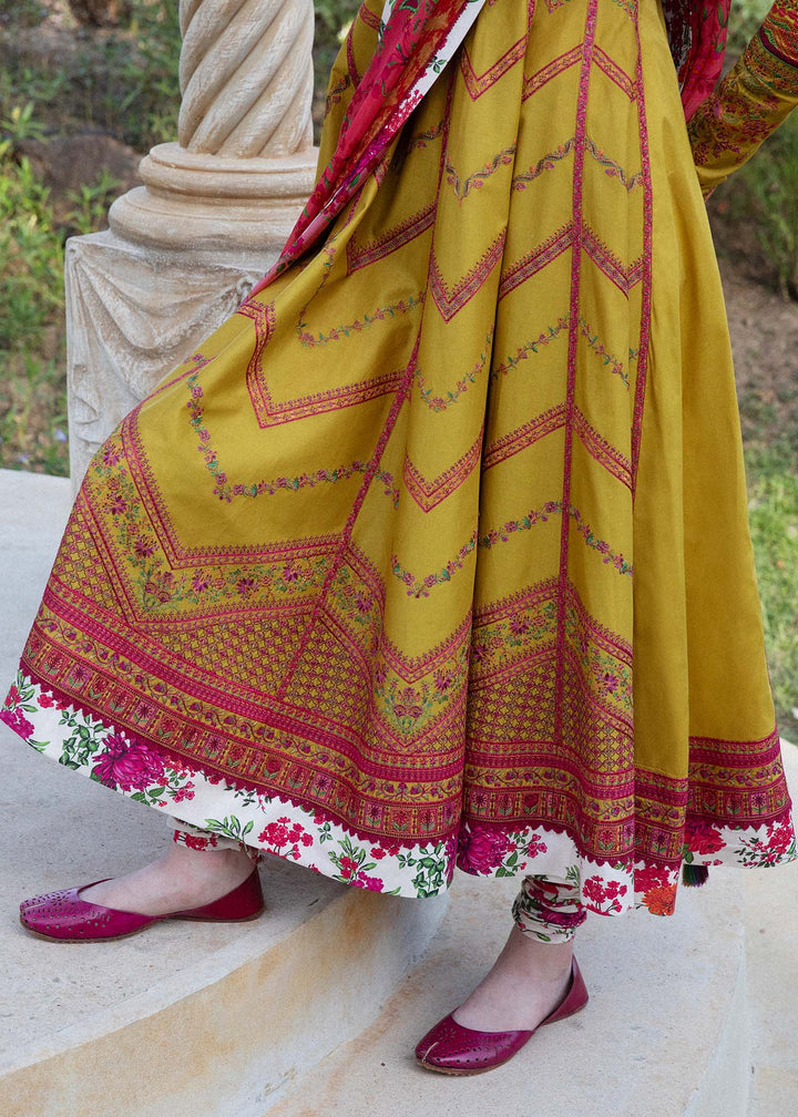 Hussain Rehar | Zaiba-Eid Lawn Collection’24 | Sunehri - Hoorain Designer Wear - Pakistani Ladies Branded Stitched Clothes in United Kingdom, United states, CA and Australia