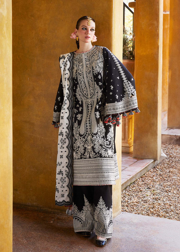 Hussain Rehar | Zaiba-Eid Lawn Collection’24 | Shams - Hoorain Designer Wear - Pakistani Ladies Branded Stitched Clothes in United Kingdom, United states, CA and Australia