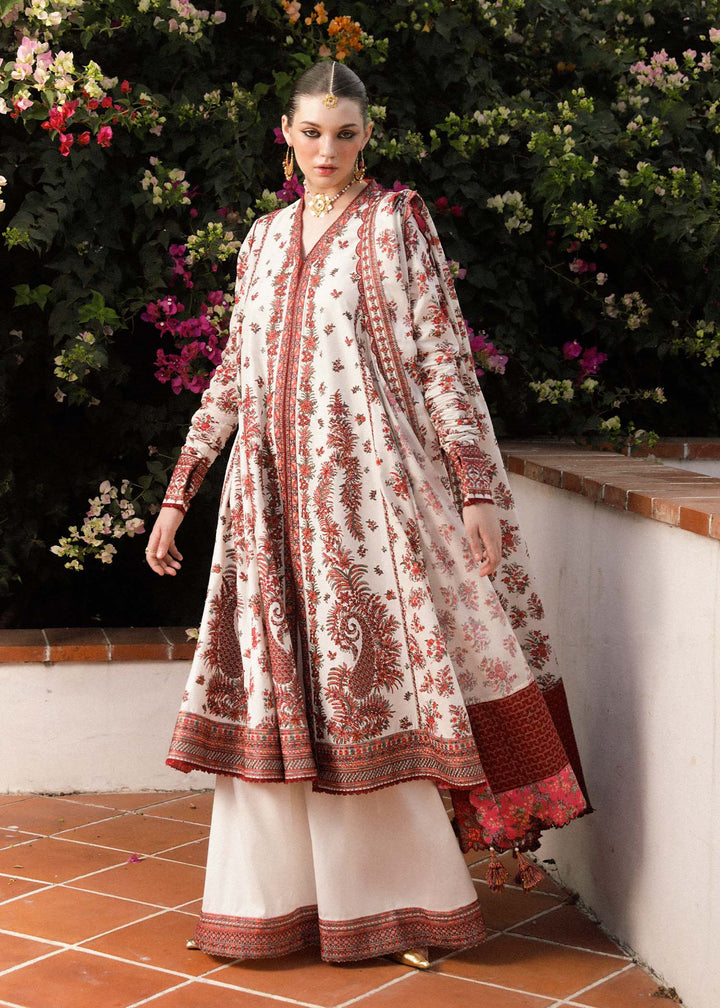 Hussain Rehar | Zaiba-Eid Lawn Collection’24 | Safaid - Hoorain Designer Wear - Pakistani Ladies Branded Stitched Clothes in United Kingdom, United states, CA and Australia