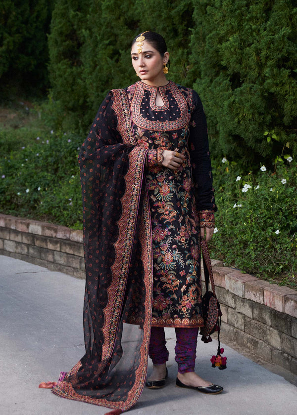 Hussain Rehar | Zaiba-Eid Lawn Collection’24 | Siyaan - Hoorain Designer Wear - Pakistani Designer Clothes for women, in United Kingdom, United states, CA and Australia
