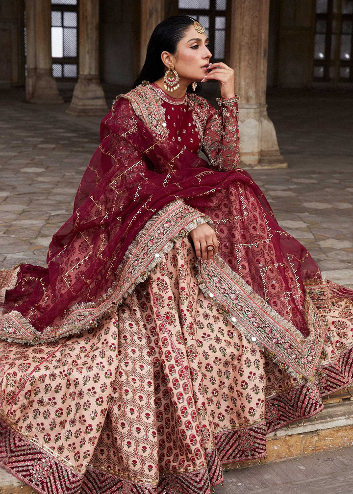 Hussain Rehar | Luxury Festive FW/24 | Alta - Hoorain Designer Wear - Pakistani Ladies Branded Stitched Clothes in United Kingdom, United states, CA and Australia
