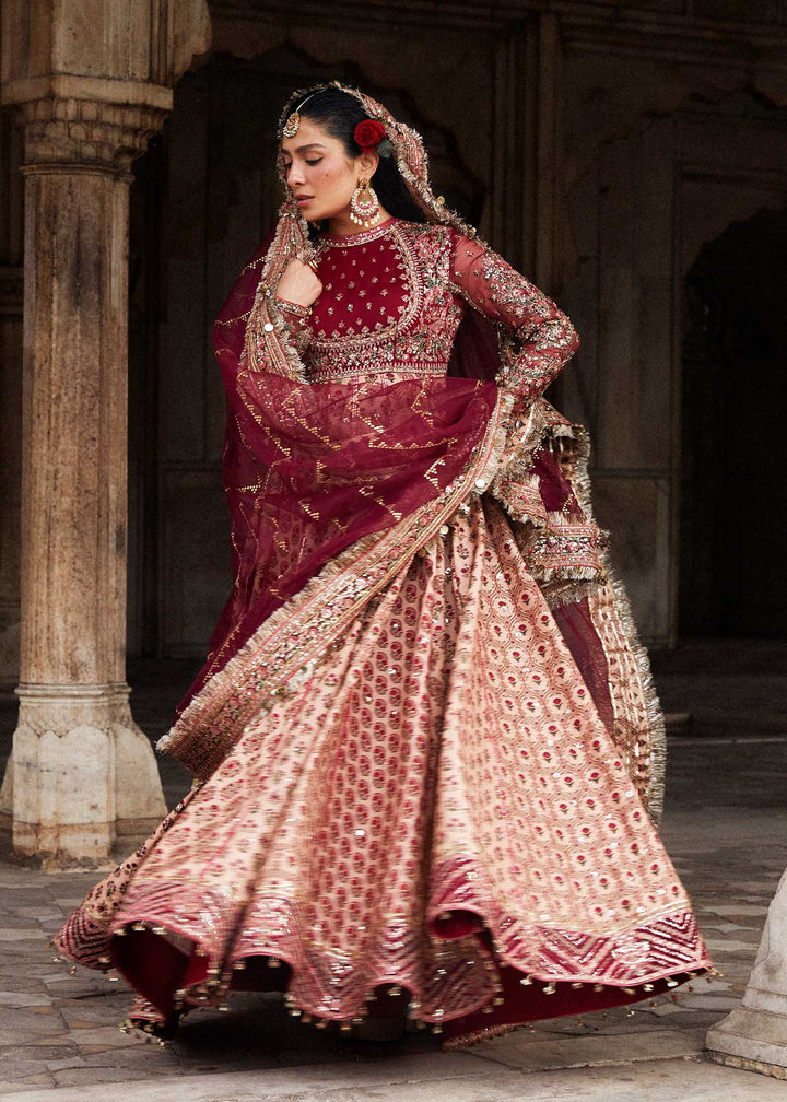 Hussain Rehar | Luxury Festive FW/24 | Alta - Hoorain Designer Wear - Pakistani Ladies Branded Stitched Clothes in United Kingdom, United states, CA and Australia