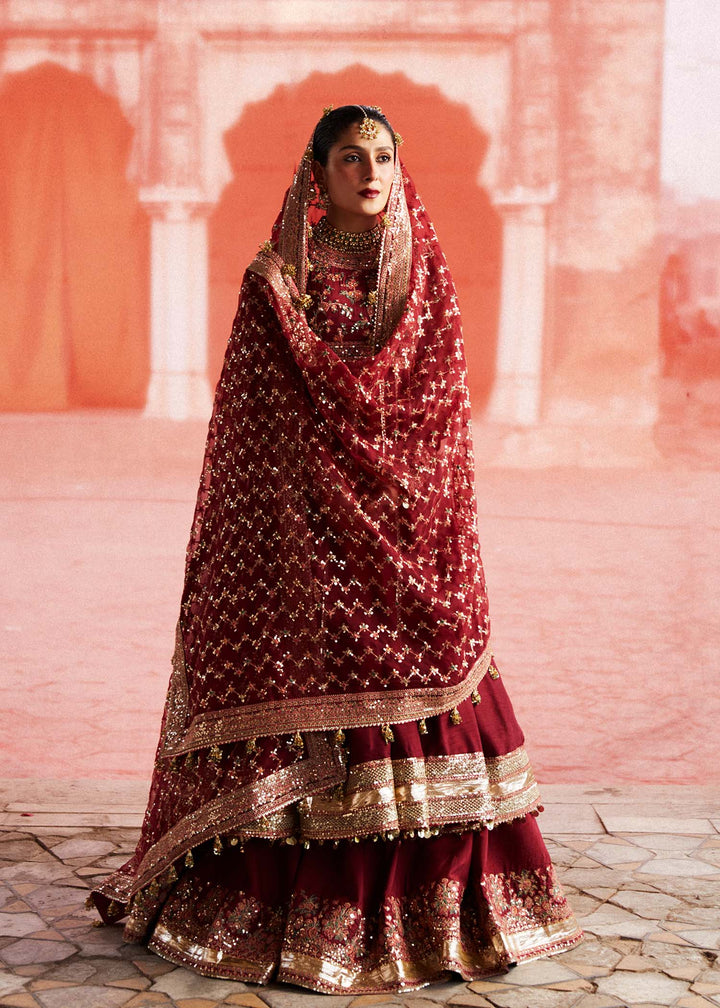 Hussain Rehar | Luxury Festive FW/24 | Kalak - Hoorain Designer Wear - Pakistani Ladies Branded Stitched Clothes in United Kingdom, United states, CA and Australia
