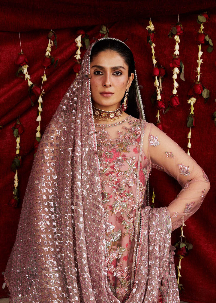 Hussain Rehar | Luxury Festive FW/24 | Sham - Hoorain Designer Wear - Pakistani Ladies Branded Stitched Clothes in United Kingdom, United states, CA and Australia