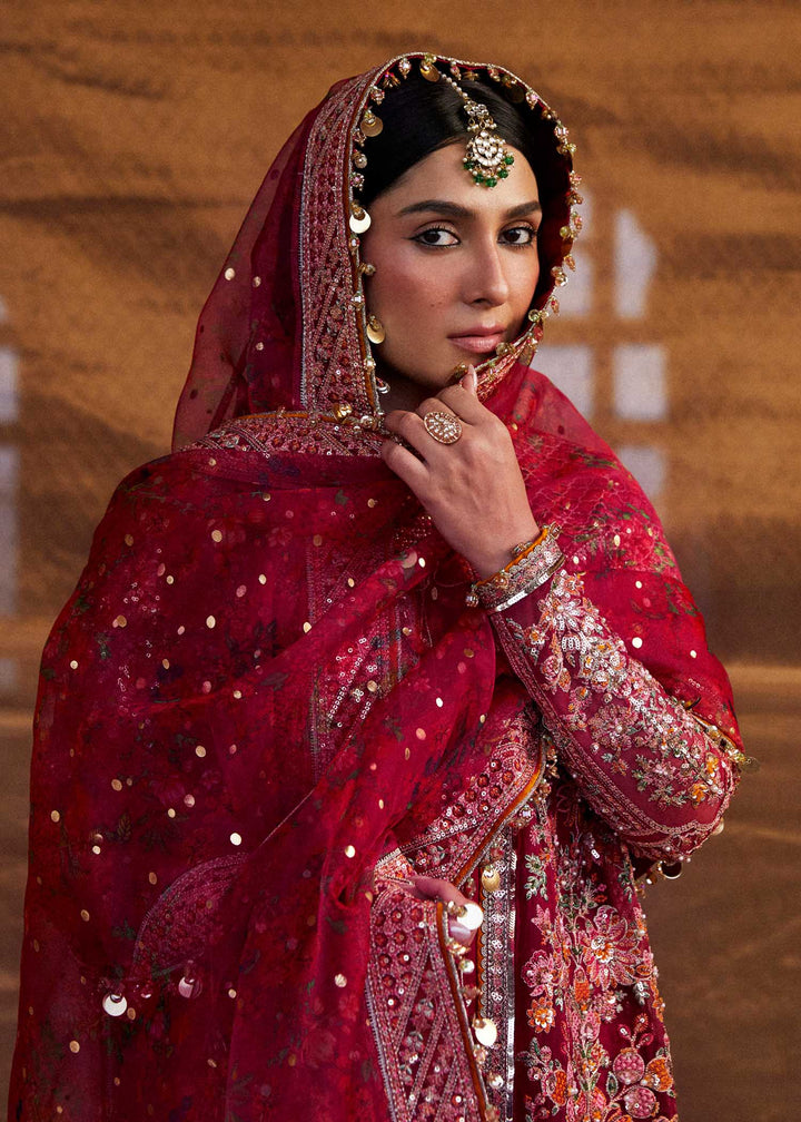 Hussain Rehar | Luxury Festive FW/24 | Gulal - Hoorain Designer Wear - Pakistani Ladies Branded Stitched Clothes in United Kingdom, United states, CA and Australia