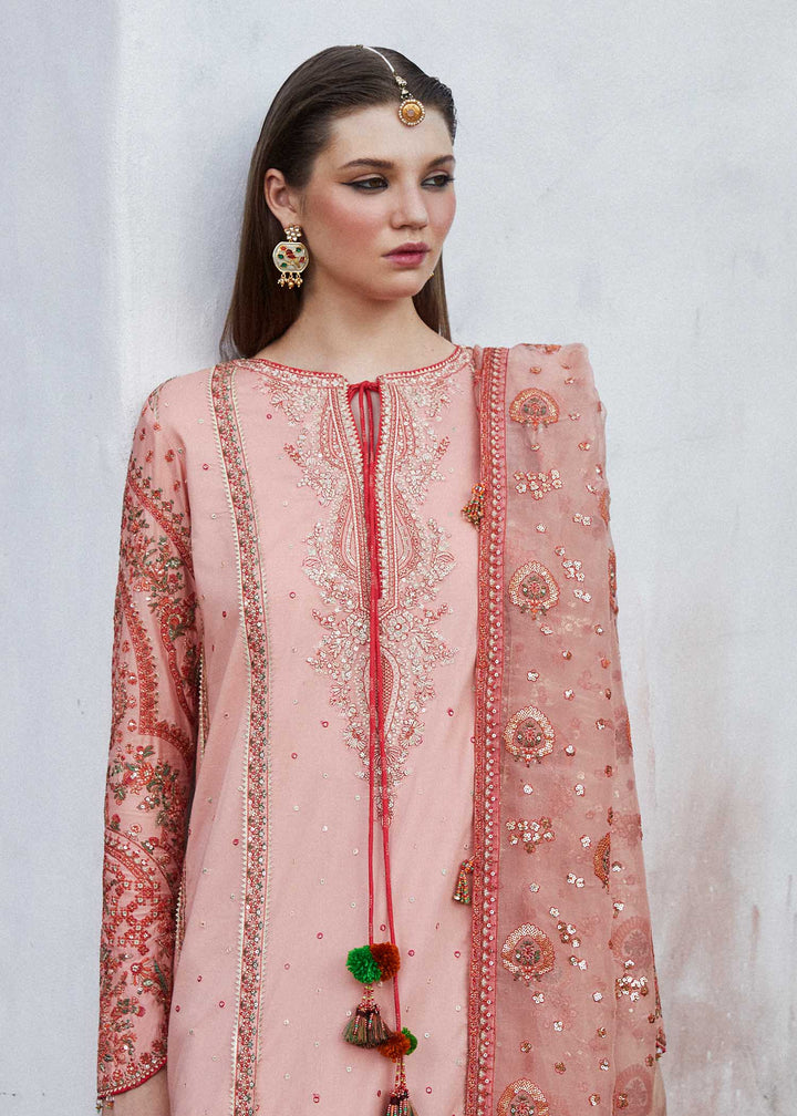 Hussain Rehar | Eid Luxury Lawn SS/24 | Nayra - Hoorain Designer Wear - Pakistani Ladies Branded Stitched Clothes in United Kingdom, United states, CA and Australia
