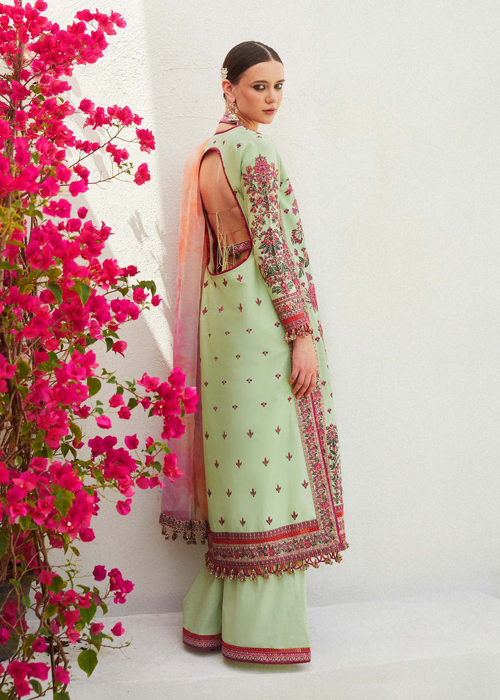 Hussain Rehar | Eid Luxury Lawn SS/24 | Eira - Hoorain Designer Wear - Pakistani Ladies Branded Stitched Clothes in United Kingdom, United states, CA and Australia