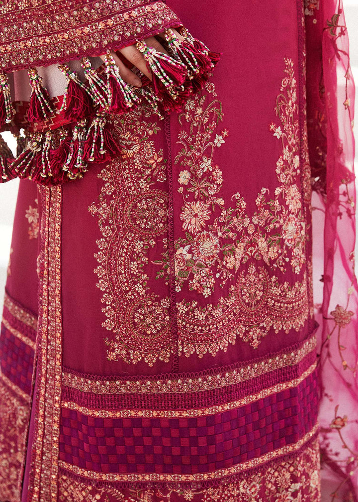 Hussain Rehar | Eid Luxury Lawn SS/24 | Nora - Hoorain Designer Wear - Pakistani Ladies Branded Stitched Clothes in United Kingdom, United states, CA and Australia