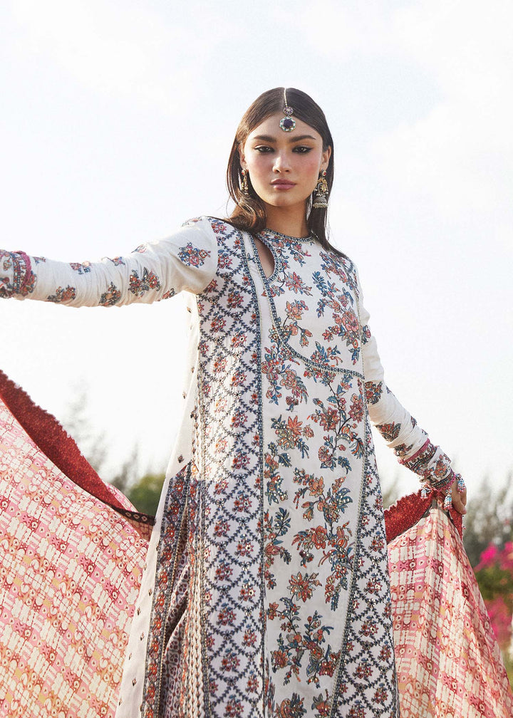 Hussain Rehar | Eid Luxury Lawn SS/24 | Elara - Hoorain Designer Wear - Pakistani Ladies Branded Stitched Clothes in United Kingdom, United states, CA and Australia