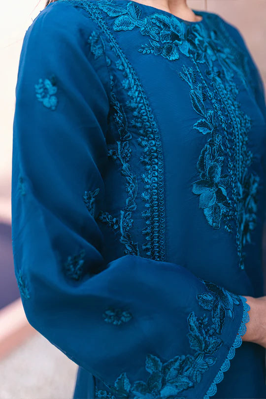 Azure | Embroidered Ensembles 3 Pcs | Hydrangea Hues - Pakistani Clothes for women, in United Kingdom and United States