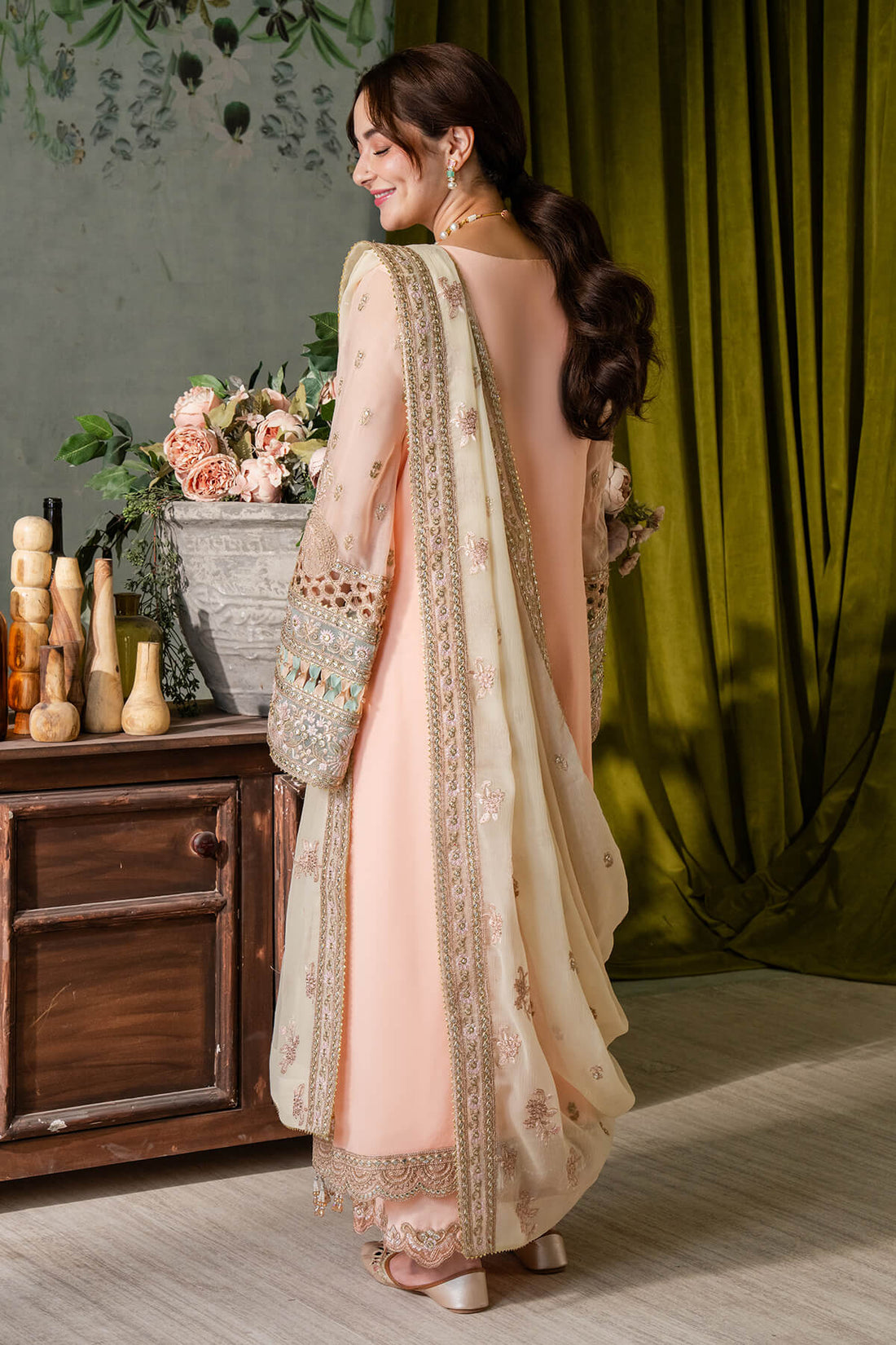 Imrozia Premium | Naina Chiffon Collection | I-193 Kashud