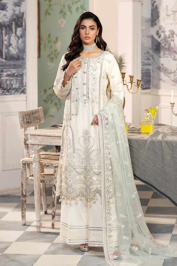Imrozia Premium | Baad e Saba Pret Luxury Eid Collection | I.P-35 Aaghosh - Hoorain Designer Wear - Pakistani Ladies Branded Stitched Clothes in United Kingdom, United states, CA and Australia