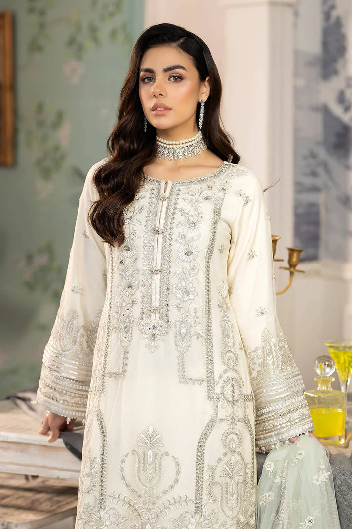 Imrozia Premium | Baad e Saba Pret Luxury Eid Collection | I.P-35 Aaghosh - Hoorain Designer Wear - Pakistani Ladies Branded Stitched Clothes in United Kingdom, United states, CA and Australia