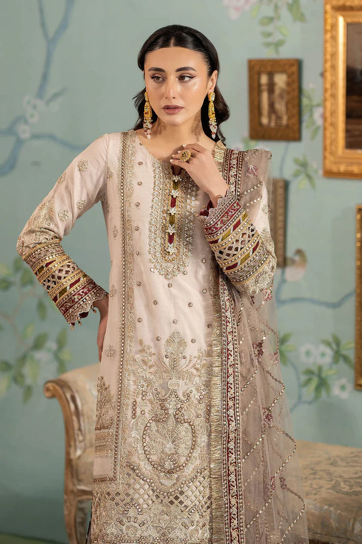 Imrozia Premium | Baad e Saba Pret Luxury Eid Collection | I.P-39 Jalwa - Hoorain Designer Wear - Pakistani Ladies Branded Stitched Clothes in United Kingdom, United states, CA and Australia