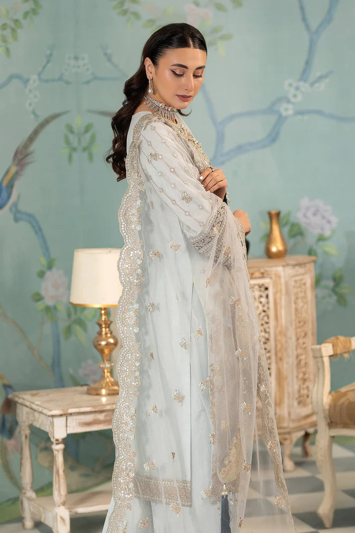 Imrozia Premium | Baad e Saba Pret Luxury Eid Collection | I.P-41 Bareeze - Hoorain Designer Wear - Pakistani Ladies Branded Stitched Clothes in United Kingdom, United states, CA and Australia