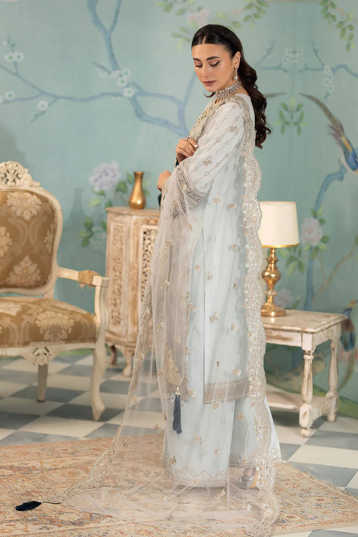 Imrozia Premium | Baad e Saba Pret Luxury Eid Collection | I.P-41 Bareeze - Hoorain Designer Wear - Pakistani Ladies Branded Stitched Clothes in United Kingdom, United states, CA and Australia