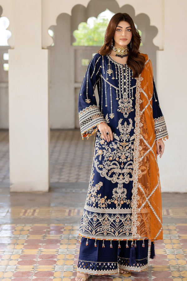 Imrozia Premium | Baad e Saba Formals | IP-51 Noor - Hoorain Designer Wear - Pakistani Designer Clothes for women, in United Kingdom, United states, CA and Australia