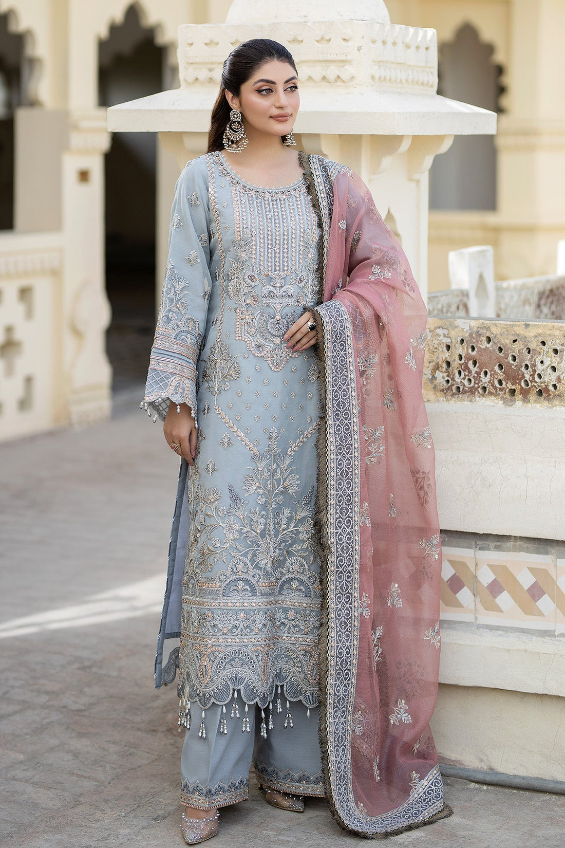 Imrozia Premium | Baad e Saba Formals | IP-54 Roshni - Pakistani Clothes for women, in United Kingdom and United States