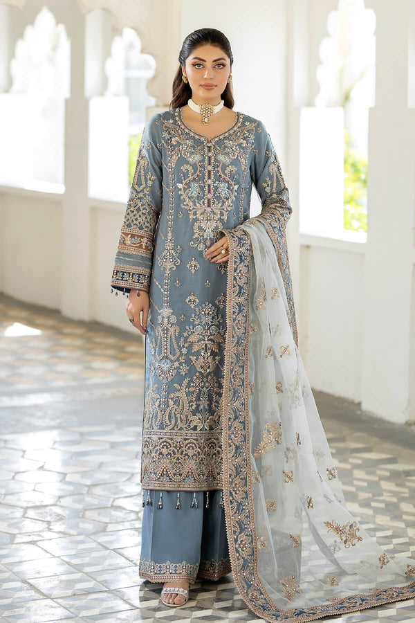 Imrozia Premium | Baad e Saba Formals | IP-57 Khushboo - Hoorain Designer Wear - Pakistani Designer Clothes for women, in United Kingdom, United states, CA and Australia