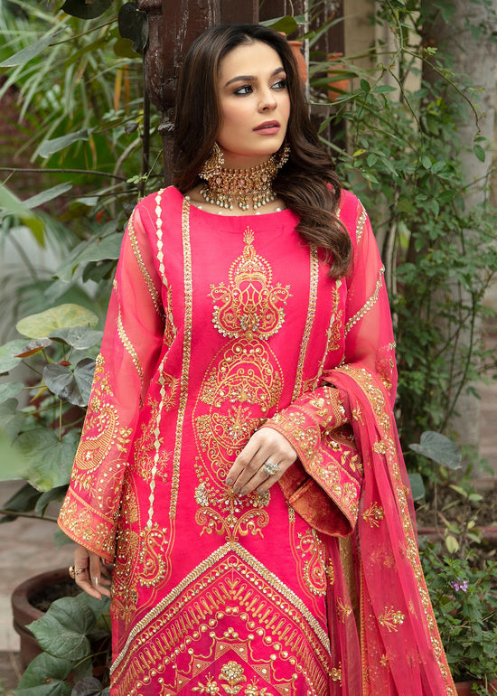 Daud Abbas | Formals Collection | Marjjan - Hoorain Designer Wear - Pakistani Ladies Branded Stitched Clothes in United Kingdom, United states, CA and Australia