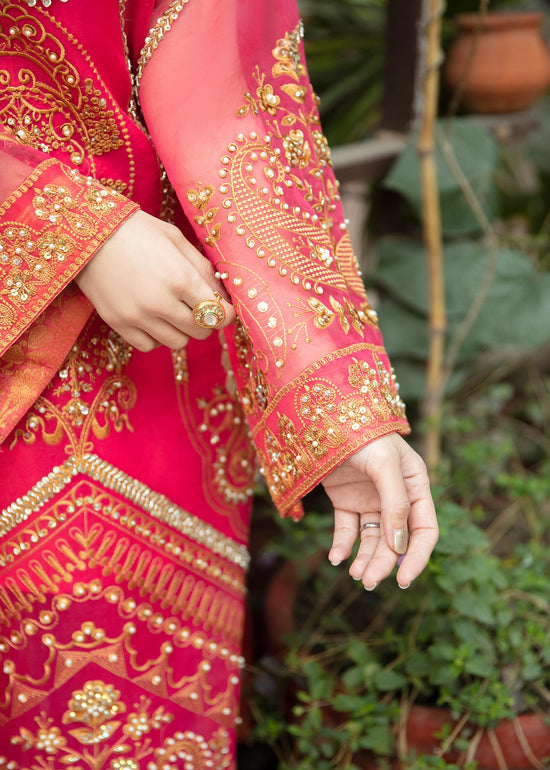 Daud Abbas | Formals Collection | Marjjan - Hoorain Designer Wear - Pakistani Ladies Branded Stitched Clothes in United Kingdom, United states, CA and Australia
