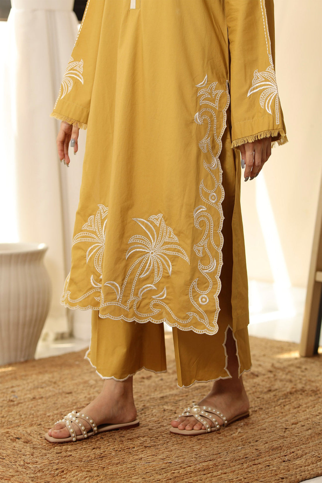 Flairs Studio | Luxury Pret | MUSTARD