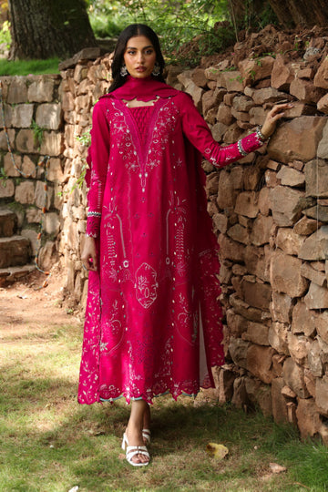 Qalamkar | Qlinekari Linen Collection | LM-13 TARA