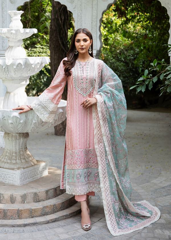Maria Osama Khan | Rang e Noor Eid Edit | Champa - Hoorain Designer Wear - Pakistani Ladies Branded Stitched Clothes in United Kingdom, United states, CA and Australia